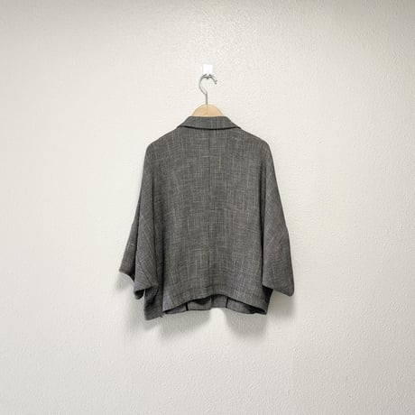 2025SS / 販売継続品 / BEARDSLEY ハーフスリーブツイードジャケット