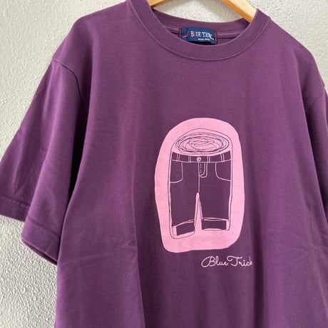 Blue Trick プリントTシャツ