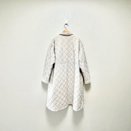 nest Robe コットンラミーキルティングコート