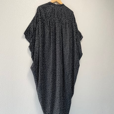 mizuiro ind DOTS BACK GATHERD N/S OP