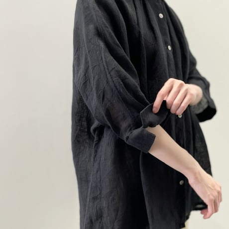 群言堂 麻ガーゼ ブラウス日日草