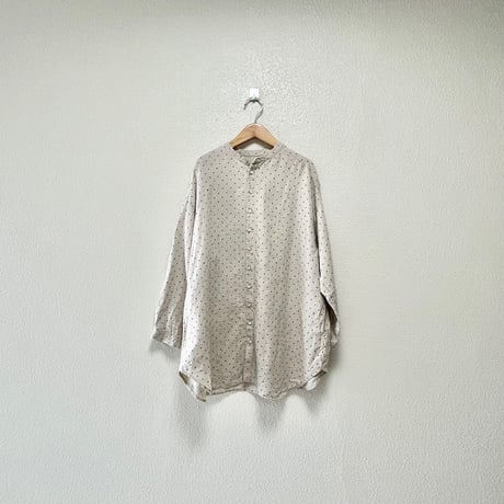 nest Robe  ドットプリントブラウス