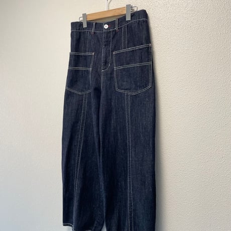 2025AW / 人気完売品 clip.tab 100zデニムジャンブルパンツ