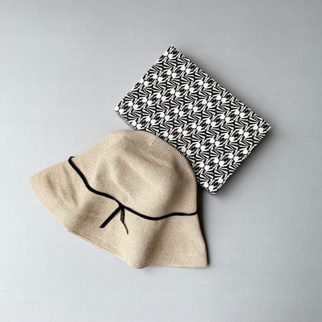 mature ha.  WP paper braid light hat
