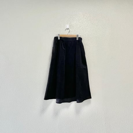 2025AW / 中川政七商店【WEB限定】綿麻のコール天　フレアスカート