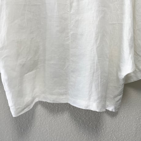 未使用品 / 2025SS /  UNIVERSAL TISSU フレンチリネン ドルマンスリーブ  シャツ ジャケット オフホワイト