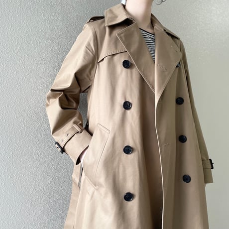 HYKE TRENCH COAT REGULAR FIT
