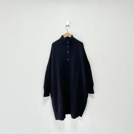 未使用品 / タグ付き / mizuiro ind  ハイネックワイドロングカーディガン