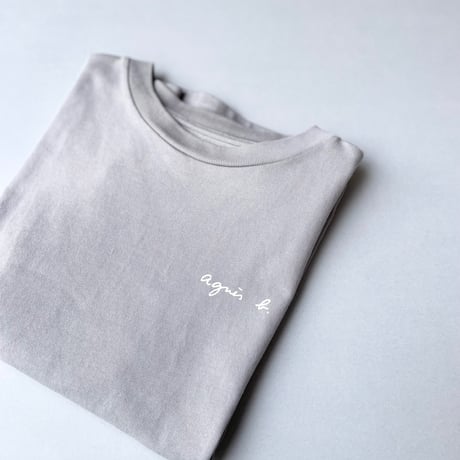販売継続品 /  agnes b. ミニロゴ コットン 半袖 Tシャツ "Christof"