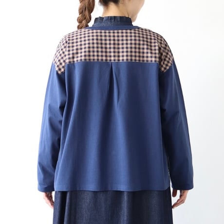 【3色展開】select パッチワークカットソー