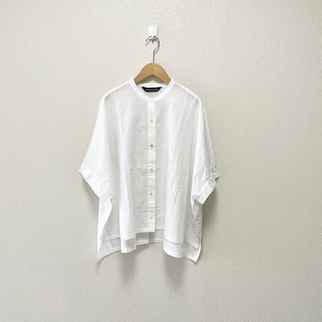 mizuiro ind スタンドカラー シャツ