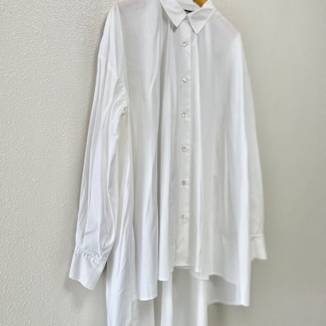 販売継続品 /  mizuiro ind  ワイドシャツチュニック