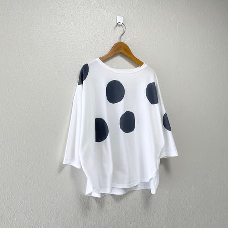 Y's for living ソフト天竺ドットプリントシャツ