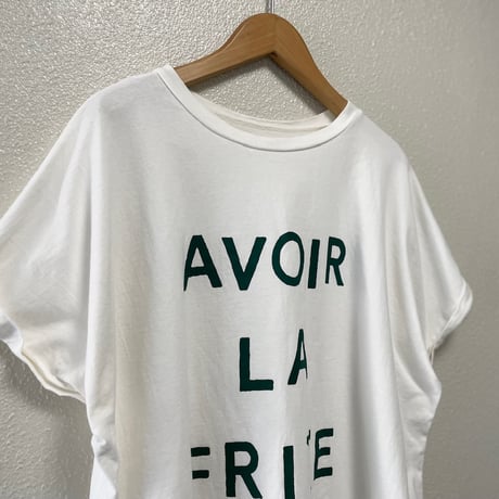 2024SS / NATURAL LAUNDRY ライト天竺ドルマンT