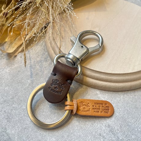 IL BISONTE キーリング
