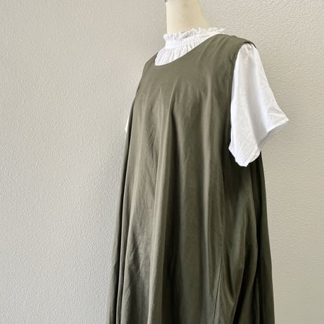 mizuiro ind  ダブルヘムロングワンピース