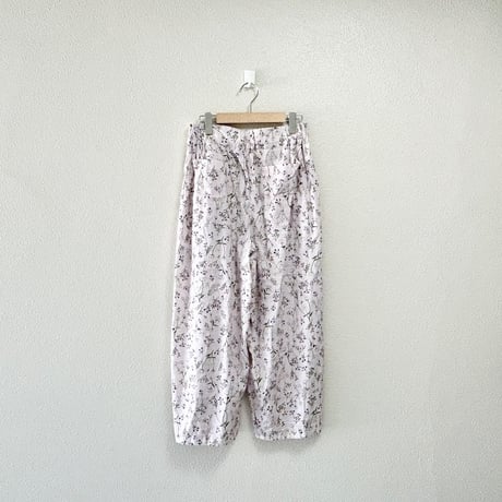 Nest Robe  UpcycleLino Flowers パンツ