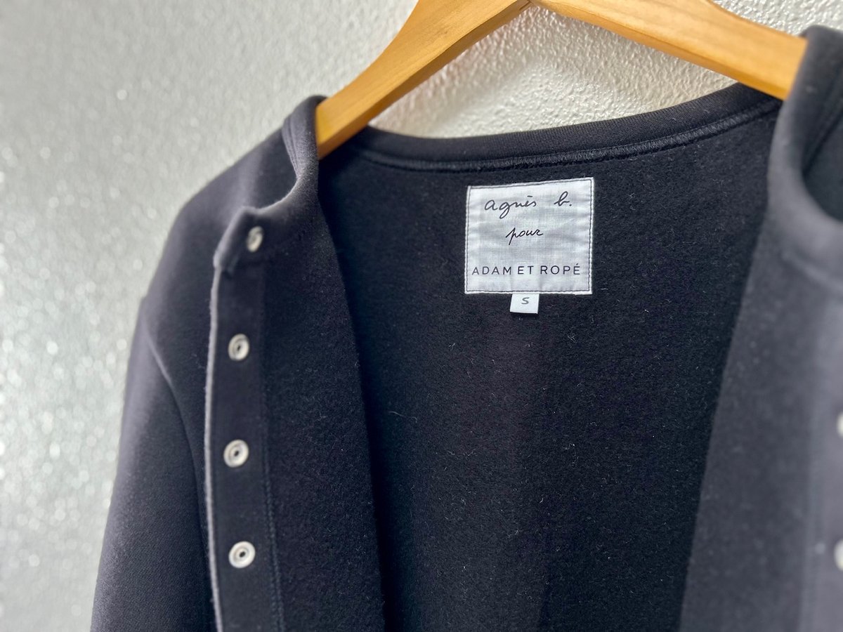 agne's b. × ADAM ET ROPE' 別注カーディガンプレッション | Lisu