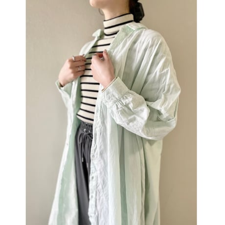 nest Robe 【UpcycleLino】テールBigワンピース