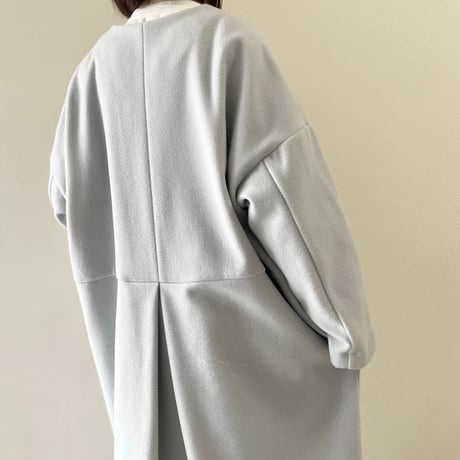 2024AW / ina ウエスト切り替えVネックコート
