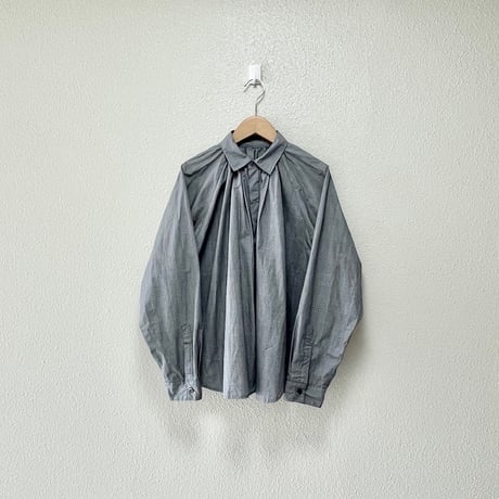 2024AW / 販売継続品 UNIVERSAL TISSU ナチュラルタイプライターギャザータックBL