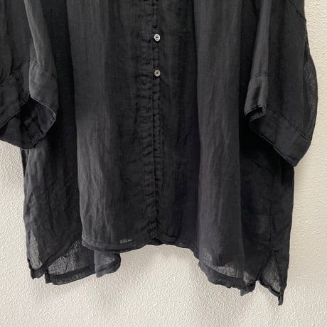 2023SS /  nest Robe リネンガーゼロングシャツ