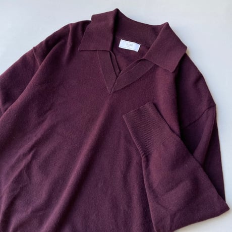 2024AW / SLOBE IENA Vネックえり付きニット