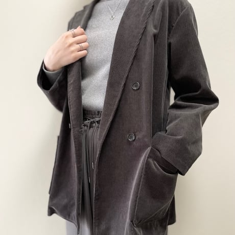 2022AW / MidiUmi  コーデュロイジャケット