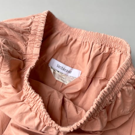 online 限定 /  Veritecoeur  ギャザーパンツ Limited color