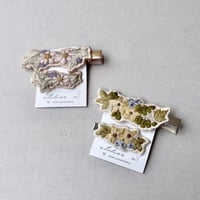 atelier N bouquet hairclip 2set