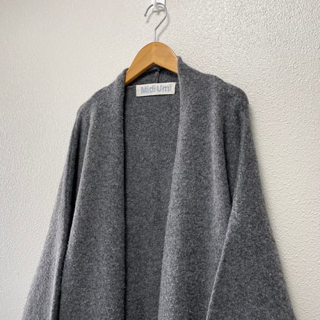 MidiUmi ドレープ ビッグ カーディガン