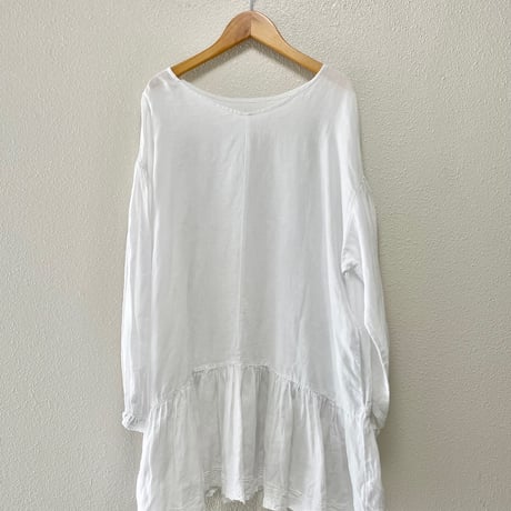 2025AW / nest Robe リネンスカラップ2WAYチュニック