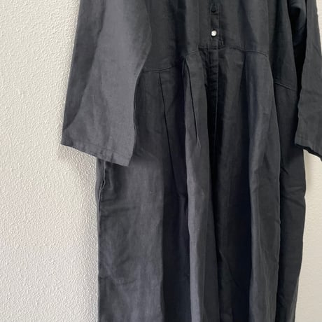 人気完売品 / nest Robe  リネンYネックドレス