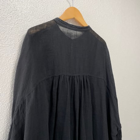 2023SS /  nest Robe リネンガーゼロングシャツ