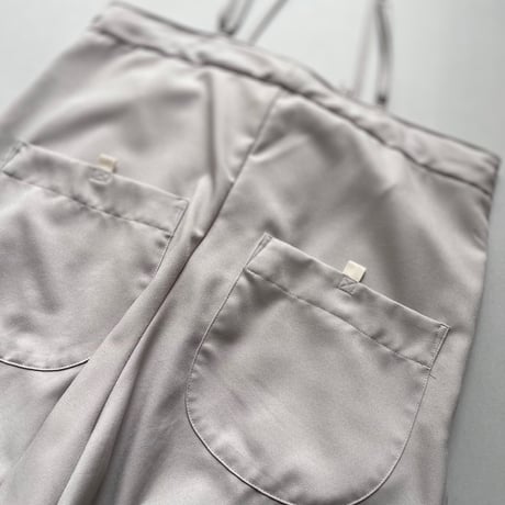 人気定番品 / 2024SS / sirone サスペンダー付きコクーンパンツ