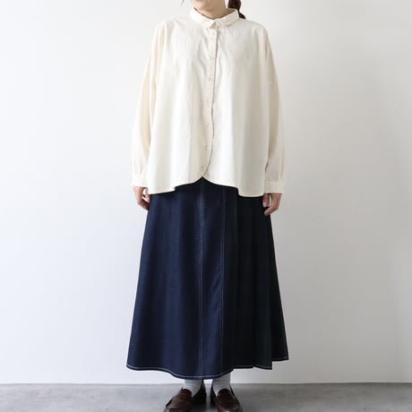 【3色展開】select コットンブラウス