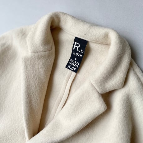 R&D.M.Co- / OLDMAN’S TAILOR  ウールフェルトニットハーフコート