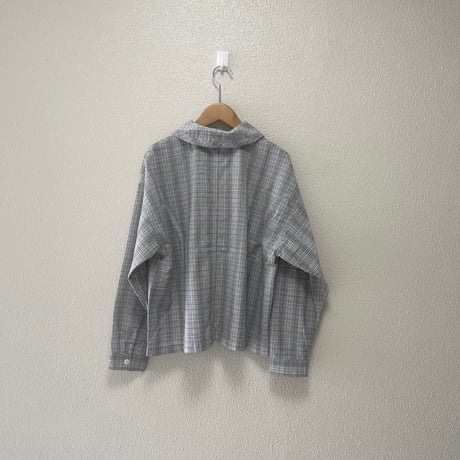PAR ICI チェック柄ブラウス