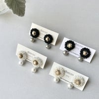 dbecoo 刺繍の耳飾り