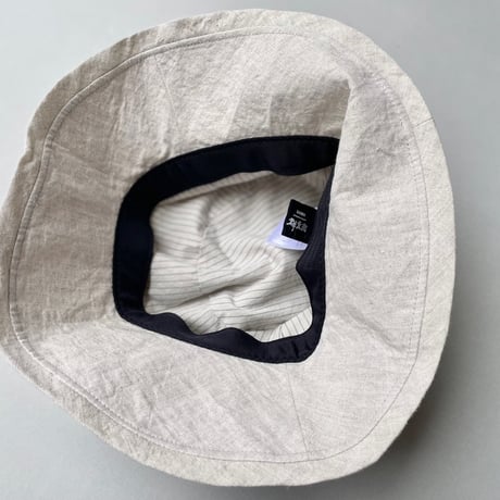 販売継続品 / 未使用品 / 群言堂 リネンつば広ハット