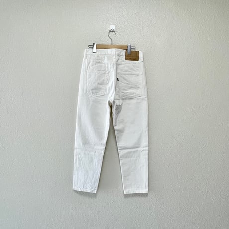 販売継続品 / MidiUmi  ハイウエストホワイトデニムパンツ