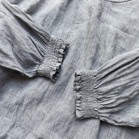 NATURAL LAUNDRY  リネンスモッグスリーブシャツ