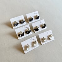 Immer ストーンスパングル耳飾り