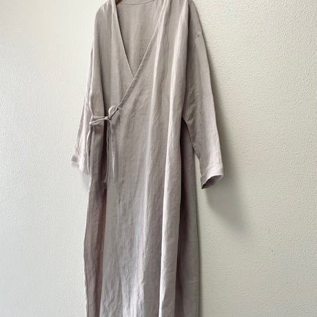 2025SS / 未使用品 / あたう洋裁店 カドルカシュクールワンピース