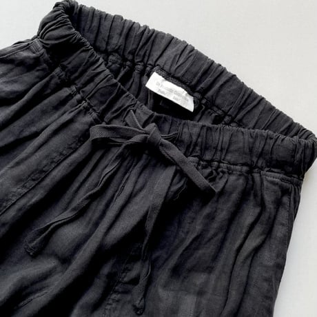 定番品 / ARTE POVERA  リネン染めロングギャザリングパンツ
