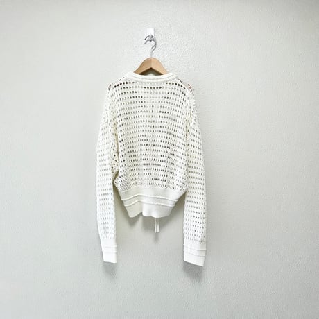 ADAM ET ROPÉ FEMME  WEB限定 メッシュニットブルゾン