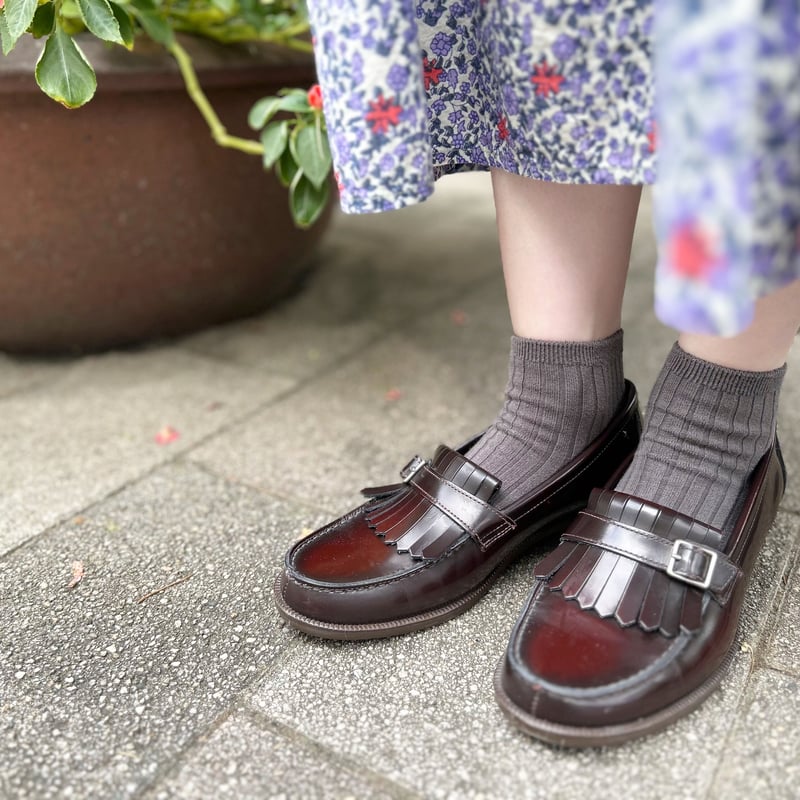 HARUTA カジュアルキルトローファー | Lisululu online