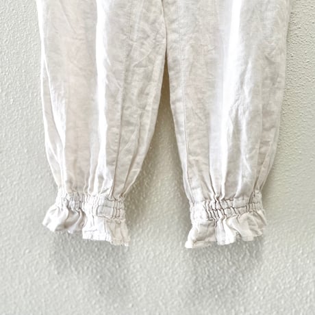 nest Robe リネンフリルイージーパンツ