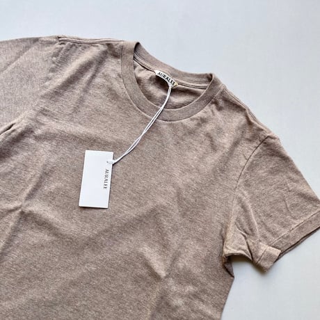 2026SS / タグ付き未使用品 人気完売品 AURALEE  SEAMLESS CREW NECK TEE