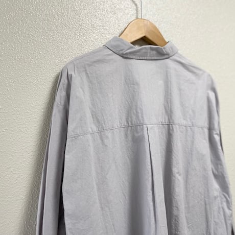 mizuiro ind  サイドスリットポケットシャツ